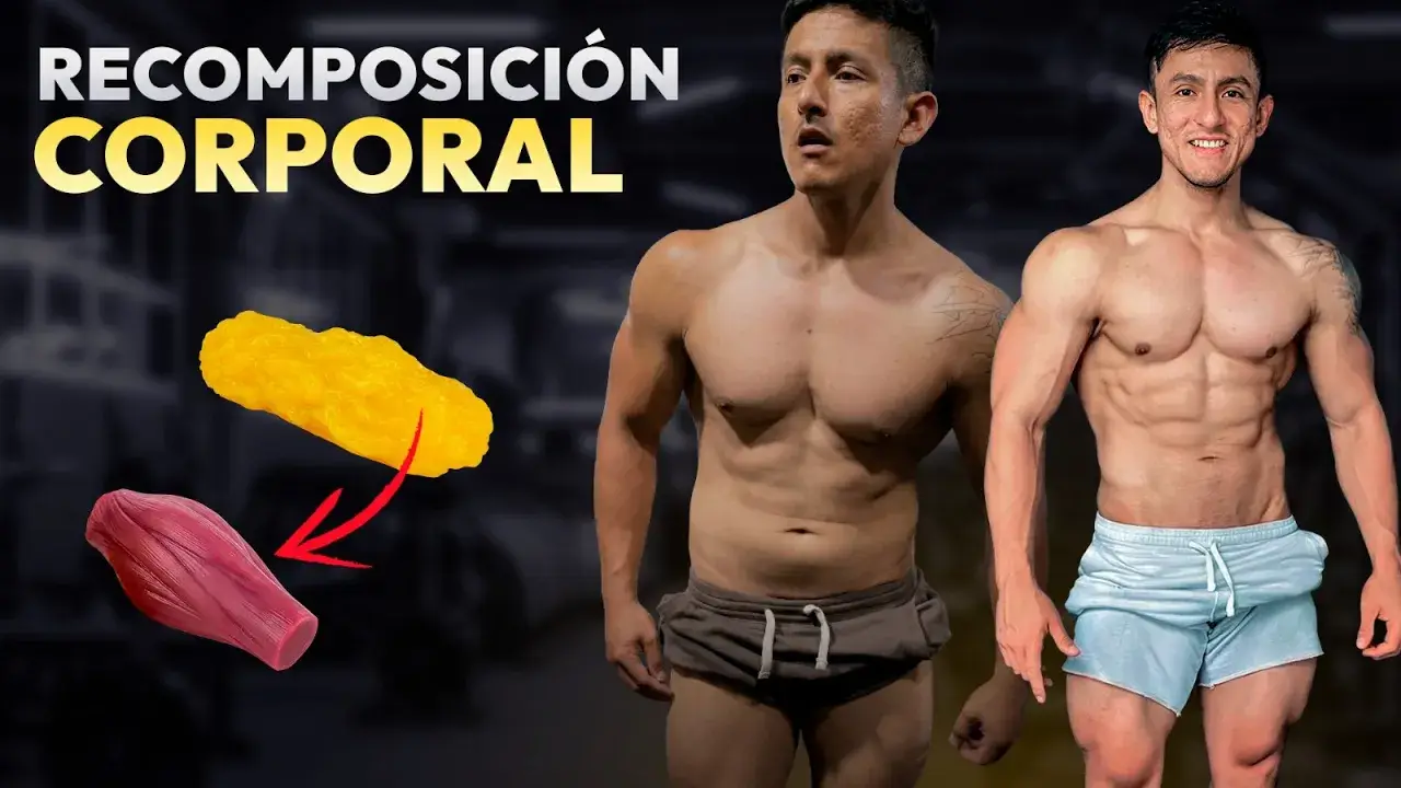 Cómo perder grasa y ganar músculo al mismo tiempo — recomposición corporal con Anthoni Montalván TR4INER